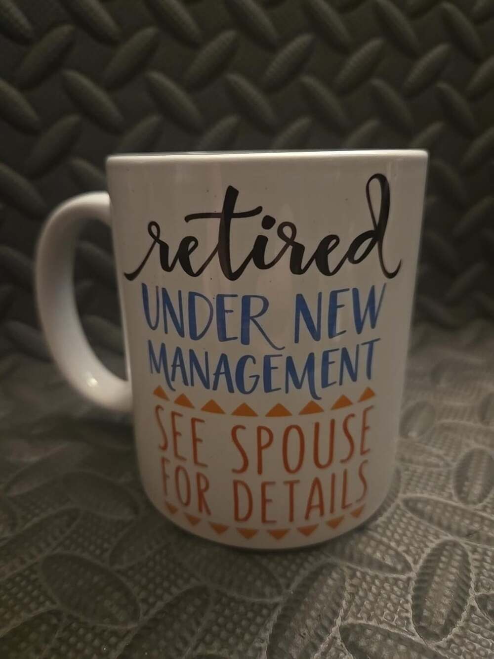 Retired Under New Management Coffee Mug Funny Retirement Gift Cactus Coatings